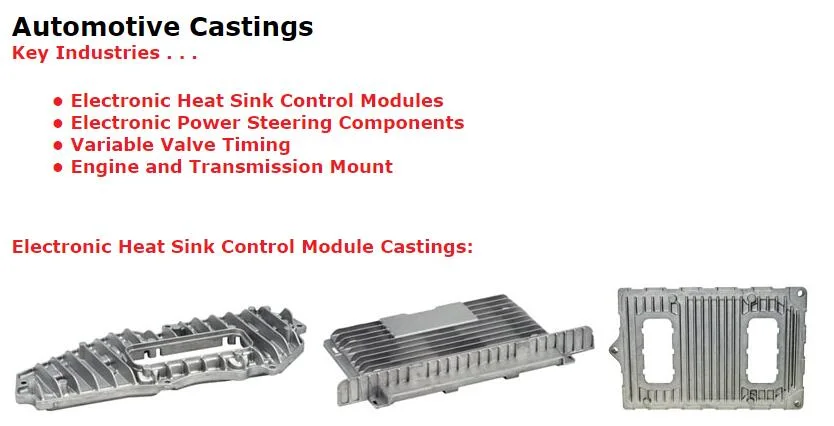 A356 A380 A360 Metal Die Casting Service